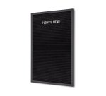 Tableau Noir à Lettres 40 x 60 cm avec Cadre Noir