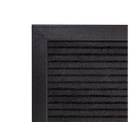 Tableau Noir à Lettres 40 x 60 cm avec Cadre Noir