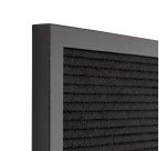 Tableau Noir à Lettres 40 x 60 cm avec Cadre Noir