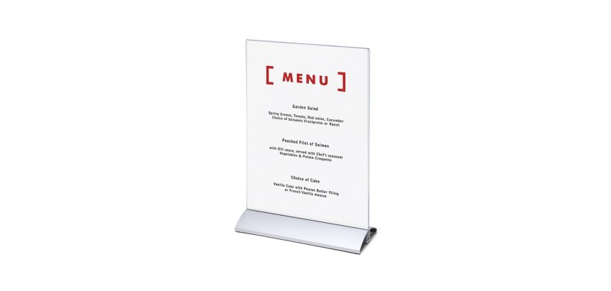 Porte-Menu A4 Portrait