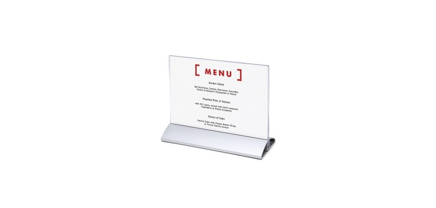 Menukaarthouder Liggend A5