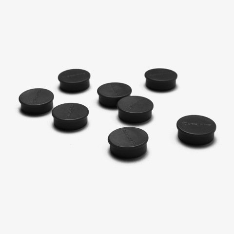 Scritto® Paquete de Imanes 2 cm Negro