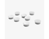 Scritto® Paquete De Imanes 2 cm Blanco