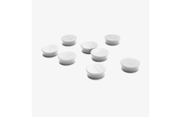 Scritto® Paquete de Imanes 2 cm Blanco
