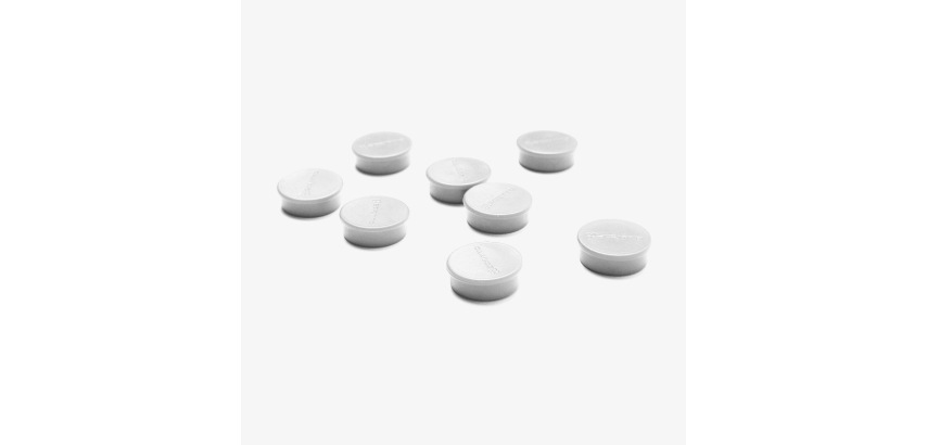 Aimants Pour Tableau Blanc Scritto® - Set de 8 de 2 cm Blanc