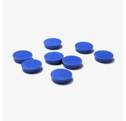 Scritto® Paquete De Imanes 3,5 cm Azul