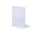 Magnetischer T-Aufsteller, mit Sockel, DIN A5