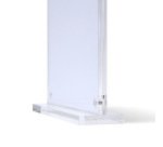 Magnetischer T-Aufsteller, mit Sockel, DIN A5