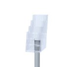 Expositor de Folletos de Pie A4 4x DL