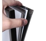 Leaflet Stand Witch Pocket Black A4