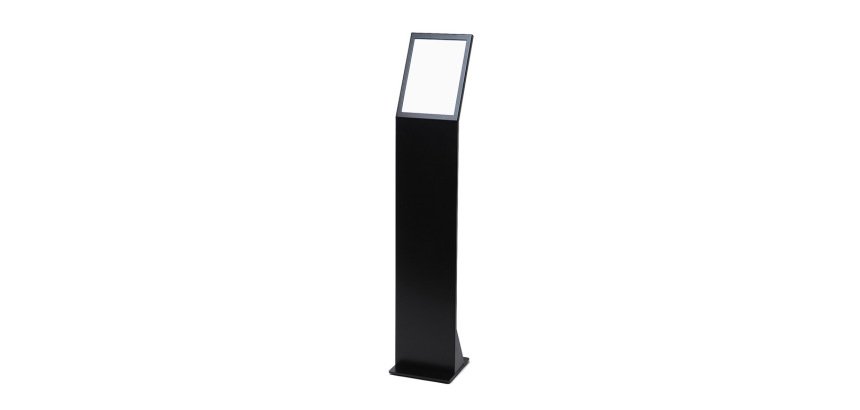 Leaflet Stand Witch Pocket Black A4