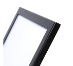 Leaflet Stand Witch Pocket Black A4