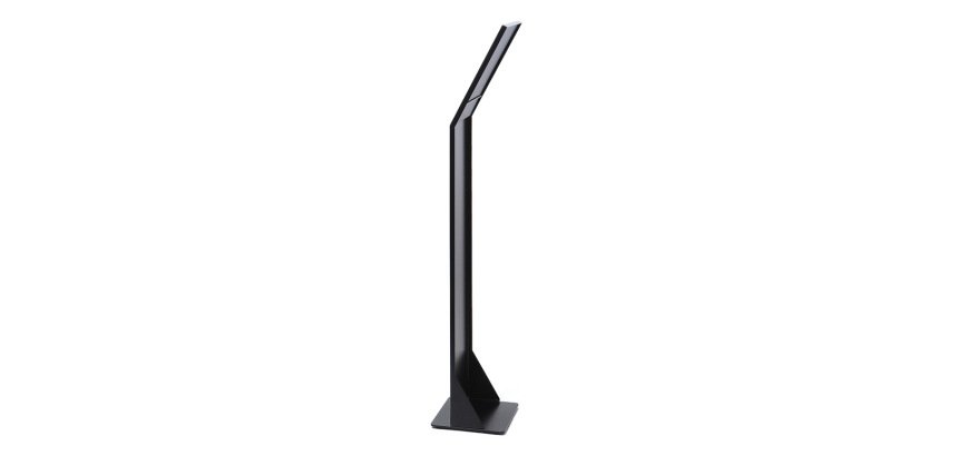 Informationsständer Slim, RAL 9005