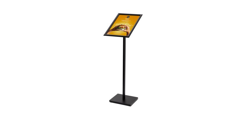 Menu Board Design Standard Black 25 mm Mitred Corners A3