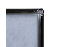 Menu Board Design Standard Black 25 mm Mitred Corners A3