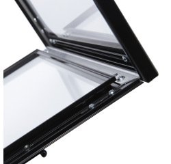 Présentoir Porte Menu Verrouillable 2x A4