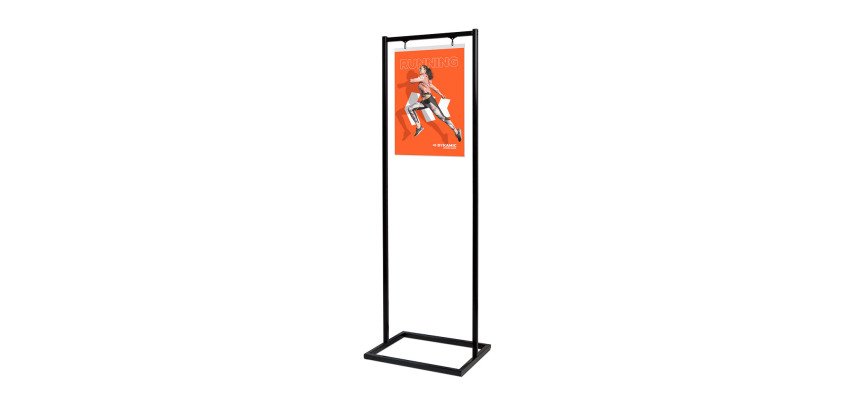 Poster Display Dekor Sway A2 Schwarz