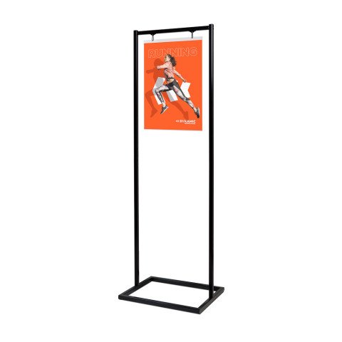 Marco de Póster decor deslizante A2 Negro