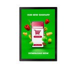 Cadre Poster Magnétique Slim A1 Noir