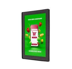 Magnetic Poster Frame Slim A4 Noir