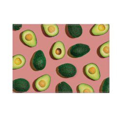 Mantel Individual Aguacate Rosa