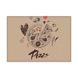 Sets De Table Pizza Abstrait