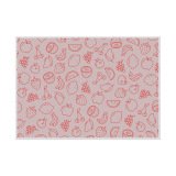 Sets De Table Fruits Abstrait Rouge