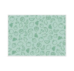 Tischsets Abstrakte Früchte Green