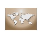 Sets De Table Carte Du Monde Beige