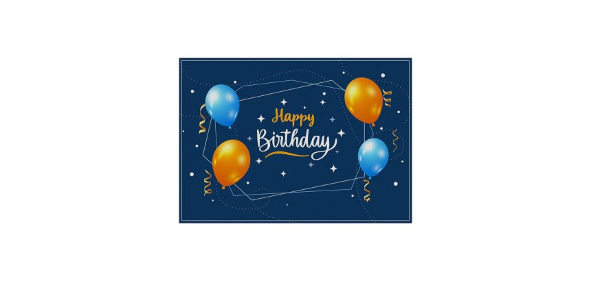 Sets De Table Anniversaire Bleu