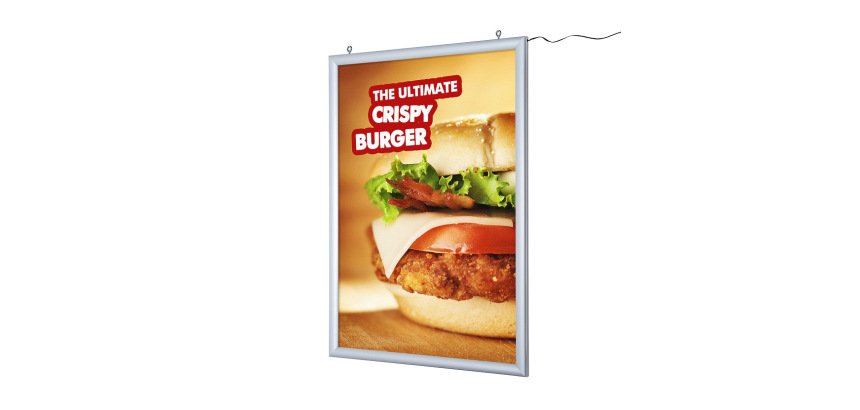 Boîte D'affichage Lumineux LED Double-Face A1