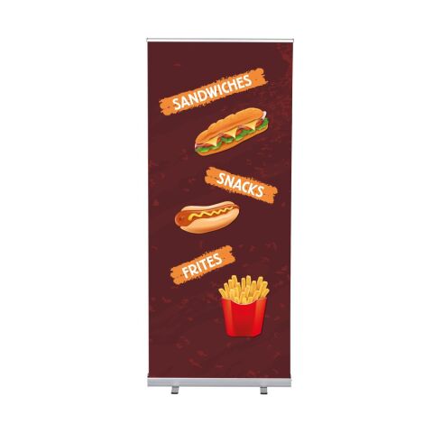Set Completo Roll-Banner Económica 85 Salida Rojo Holandés