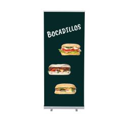 Set Completo Roll-Banner Económica 85 Salida Rojo Inglés