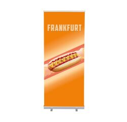 Set Completo Roll-Banner Económica 85 Bienvenidos Azul Español