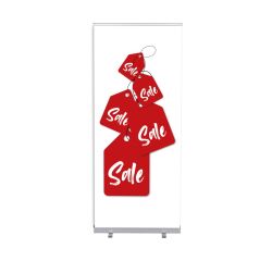 Set Completo Roll-Banner Económica 85 Bienvenidos Rojo Alemán