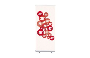 Set Completo Roll-Banner Económica 85 descuento