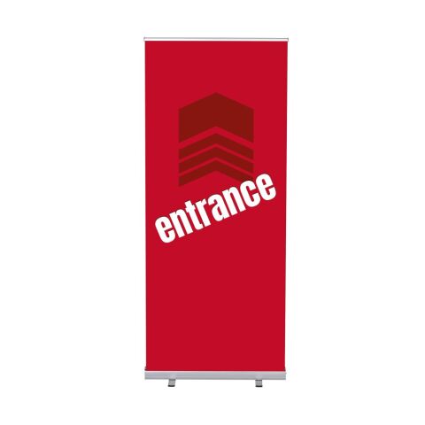 Set Completo Roll-Banner Económica 85 entrada Rojo Inglés