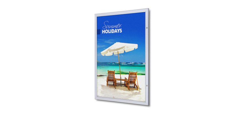 Porte-affiche Verrouillable Economie 70 x 100 cm