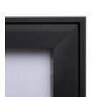 Tablón de Anuncios Interior SCS 4x A4 Negro