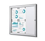 Vitrine Intérieure Verrouillable SCS 6x A4 Classement au Feu B1