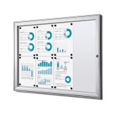 Tablón De Anuncios Interior SCS 8x A4 Ignífugo