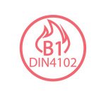 Indoor Lockable Showcase Silver B1 Fire Rated 8x A4