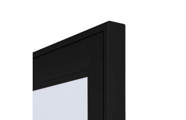 Tablón de Anuncios Interior SCS 8x A4 Negro