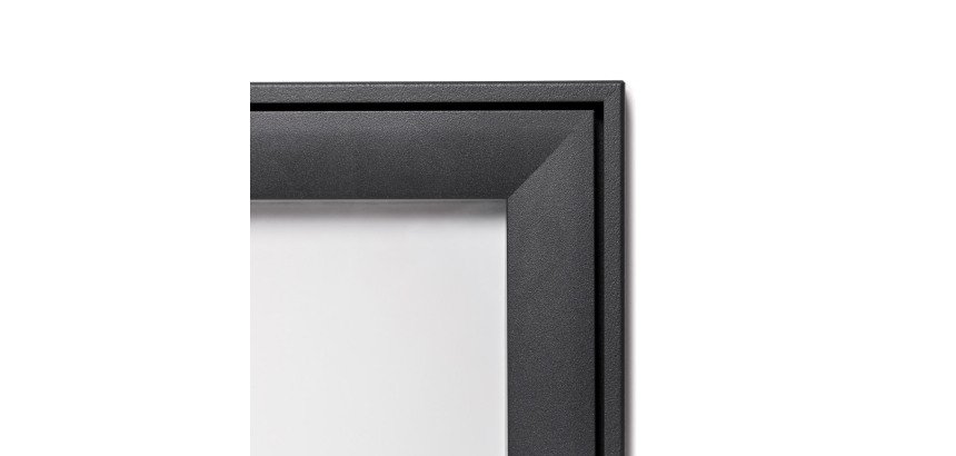 Vitrine Intérieure Verrouillable 4x A4 Anthracite
