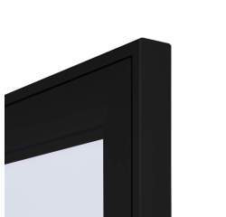 Vergrendelbaar Notitiebord Indoor Zwart 2x A4