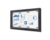 Tablón De Anuncios Magnético 3x A4 Antracita