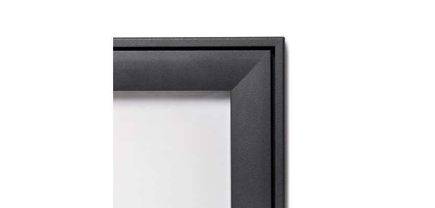 Vetrina interna con serratura argento 3x A4 RAL7016