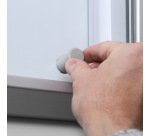 Vitrine Intérieure Verrouillable avec Portes Coulissantes SCSL 10x A4