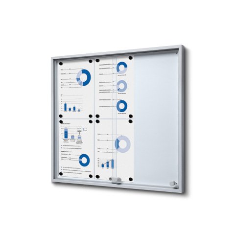 Vitrina Interior Magnética SLIM 6x A4
