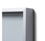 Vitrine Intérieure Verrouillable avec Portes Coulissantes SLIM 6x A4